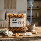 Resin Incense Grains — Ritual Lifestyle Scene | Generated by Modelize