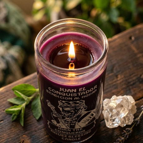 Religious jar candle — Glow and Texture Detail | Generated by Modelize