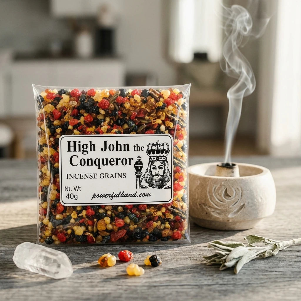 Incense grains / Resin blend — Ritual Lifestyle Scene | Generated by Modelize