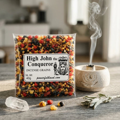 Incense grains / Resin blend — Ritual Lifestyle Scene | Generated by Modelize