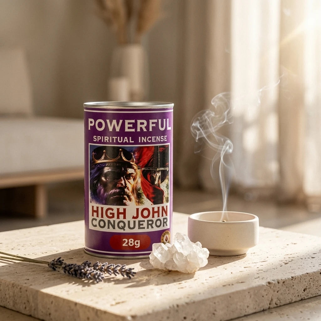 Cylindrical incense powder canister — Cleansing Ritual Lifestyle | Generated by Modelize