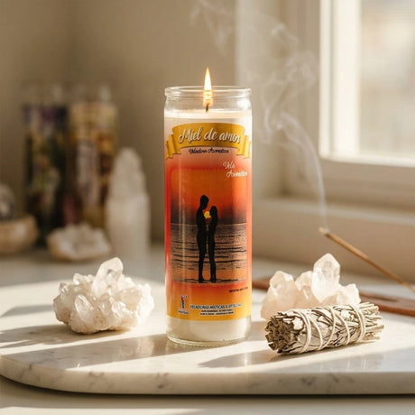 14-day spiritual jar candle — Sacred Space Altar | Generated by Modelize