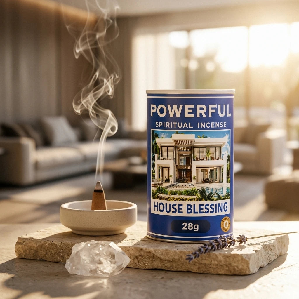 Incense powder canister — Cleansing Ritual Lifestyle | Generated by Modelize