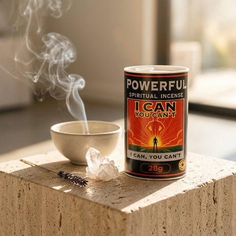 Spiritual incense powder canister — Cleansing Ritual Lifestyle | Generated by Modelize