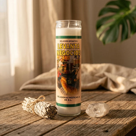 Devotional candle — Spiritual Altar Lifestyle | Generated by Modelize