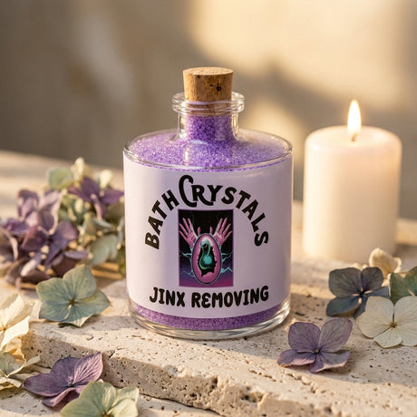 Apothecary bath salt jar — Apothecary Lifestyle Scene | Generated by Modelize