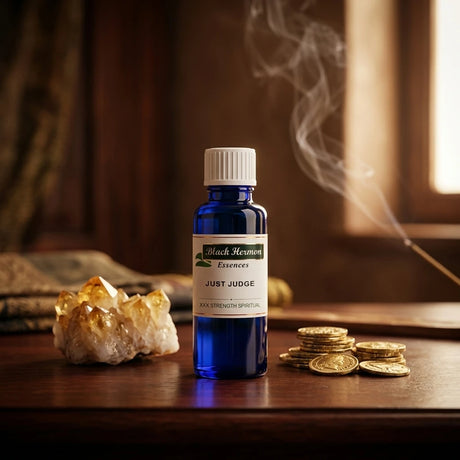 Spiritual apothecary oil bottle — Spiritual Abundance Ritual | Generated by Modelize