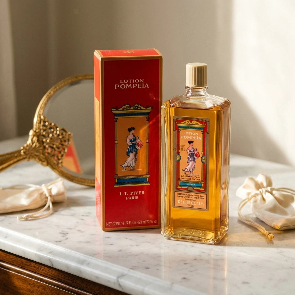 Heritage Fragrance Lotion — Vintage Vanity Lifestyle | Generated by Modelize