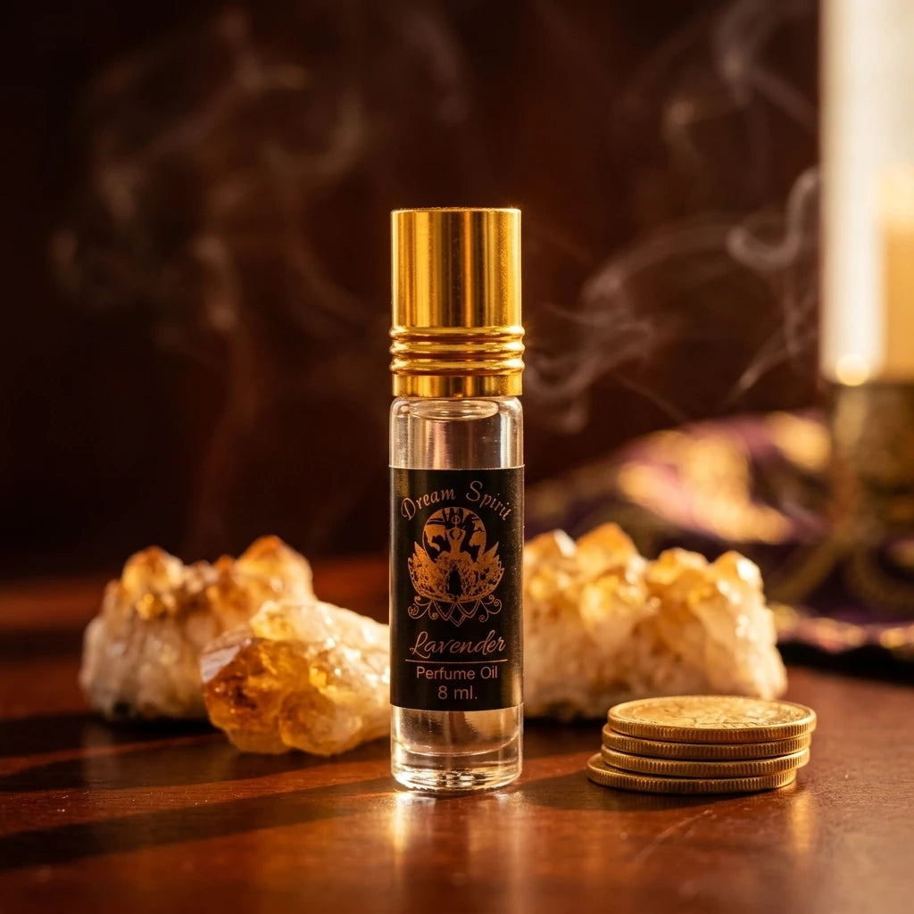 Roller perfume oil bottle — Spiritual Abundance Ritual | Generated by Modelize