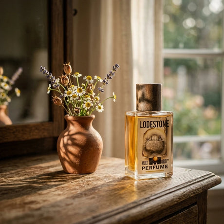 Perfume bottle — Botanical Lifestyle | Generated by Modelize