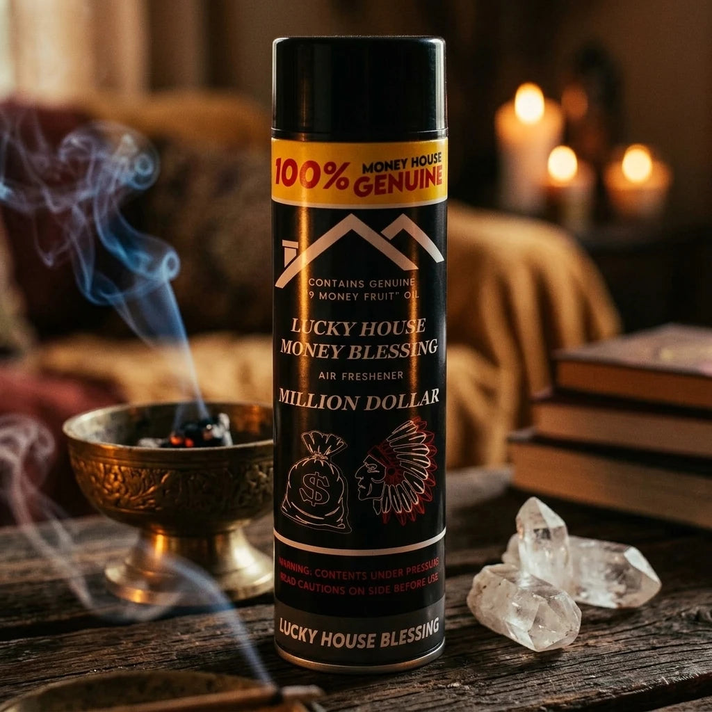 Spiritual aerosol spray can — Mystical Home Altar Lifestyle | Generated by Modelize