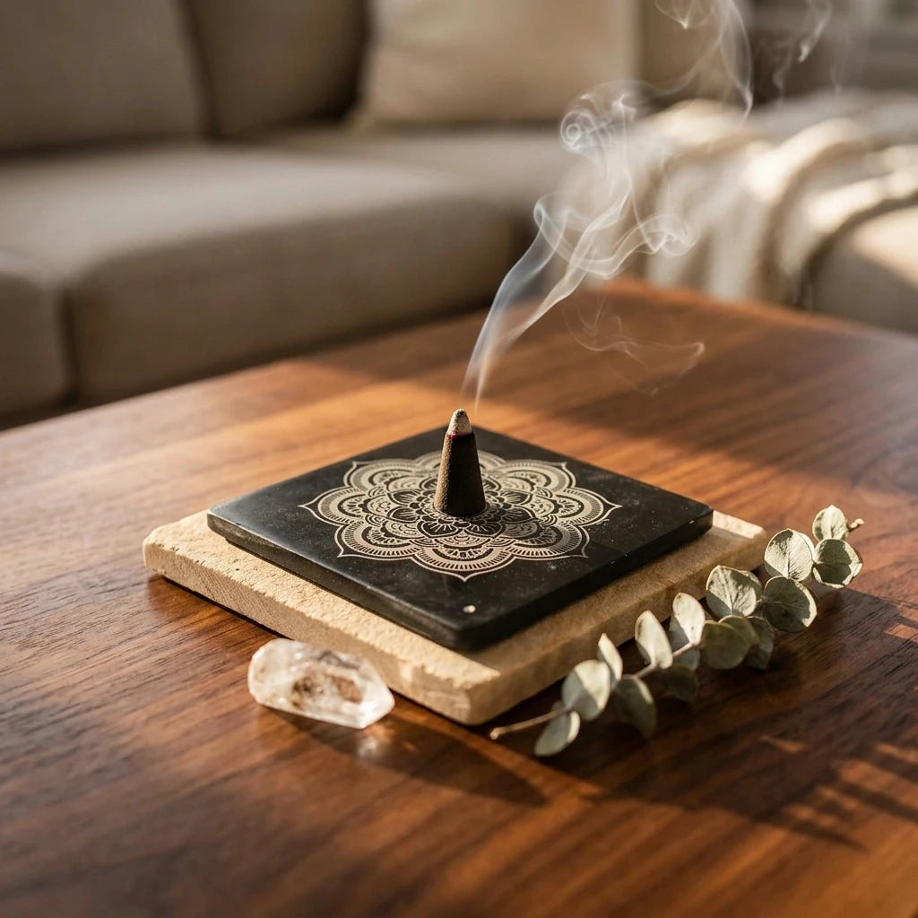 Incense burner base — Lifestyle Cleansing Ritual | Generated by Modelize