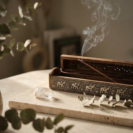 Incense burner box — Cleansing Ritual Lifestyle | Generated by Modelize