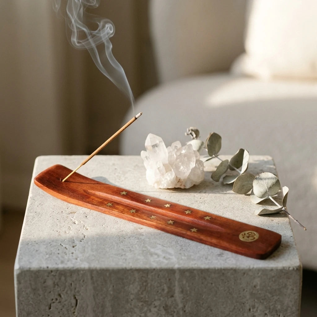 Incense burner ashcatcher — spiritual_cleansing_lifestyle | Generated by Modelize