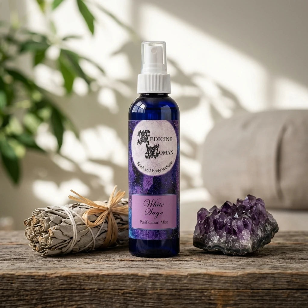 Liquid Smudge Spray Mist — Spiritual Cleansing Lifestyle | Generated by Modelize