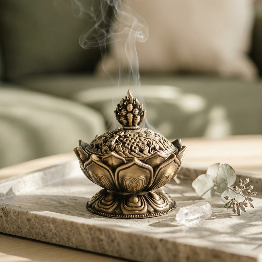 Incense Holder — Cleansing Ritual Lifestyle | Generated by Modelize