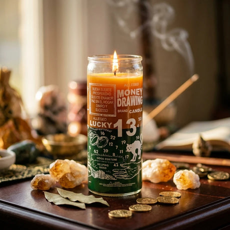 Ritual glass jar candle — Spiritual Altar Lifestyle | Generated by Modelize