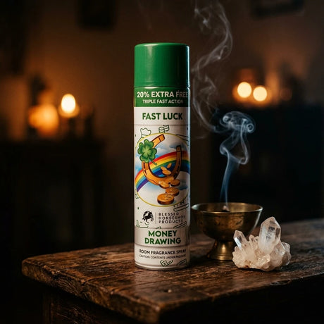 Aerosol Room Fragrance Spray — Mystical Home Altar Lifestyle | Generated by Modelize