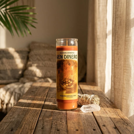 7-day ritual candle — Spiritual Altar Lifestyle | Generated by Modelize