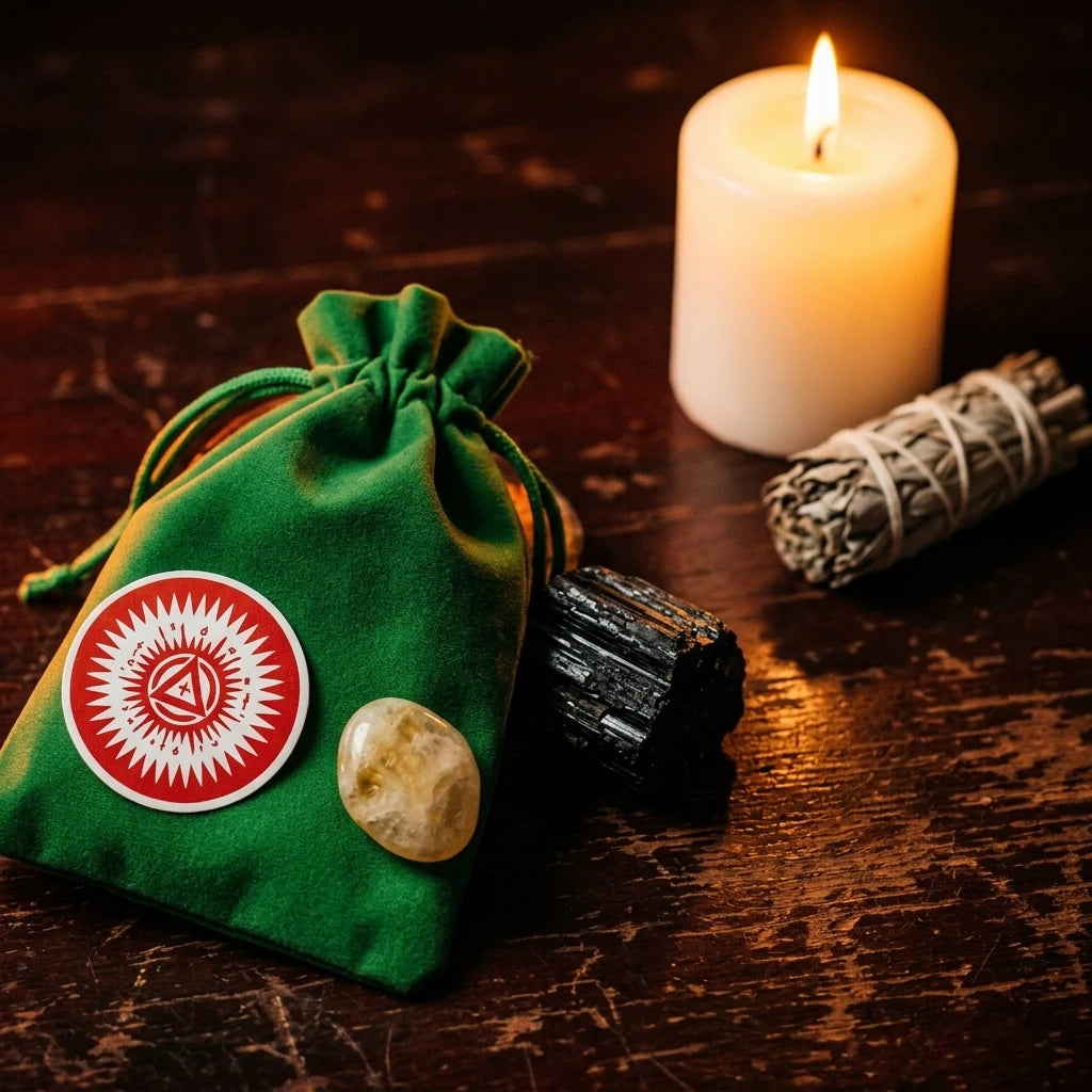 Money Mojo Bag (Citrine Crystal) — product photo