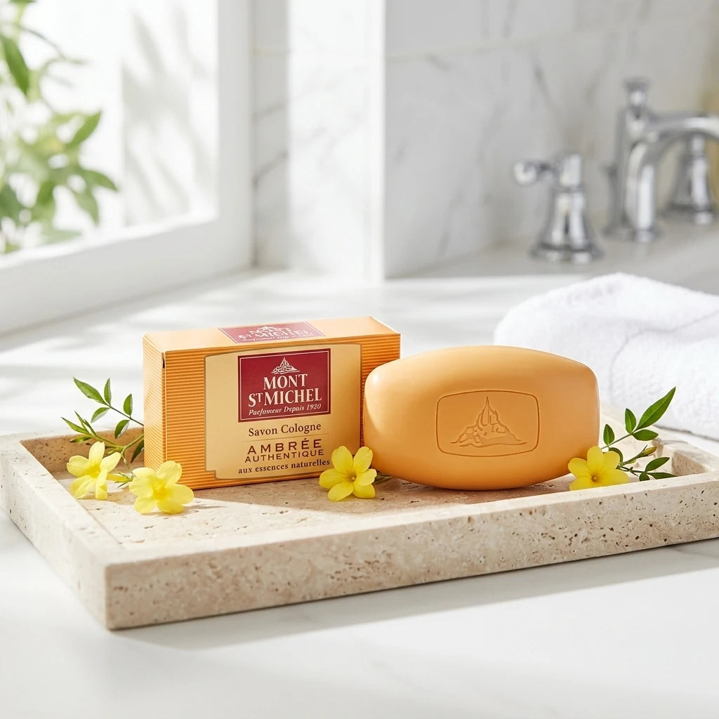 Bar soap and boxed packaging — Botanical Lifestyle Scene | Generated by Modelize