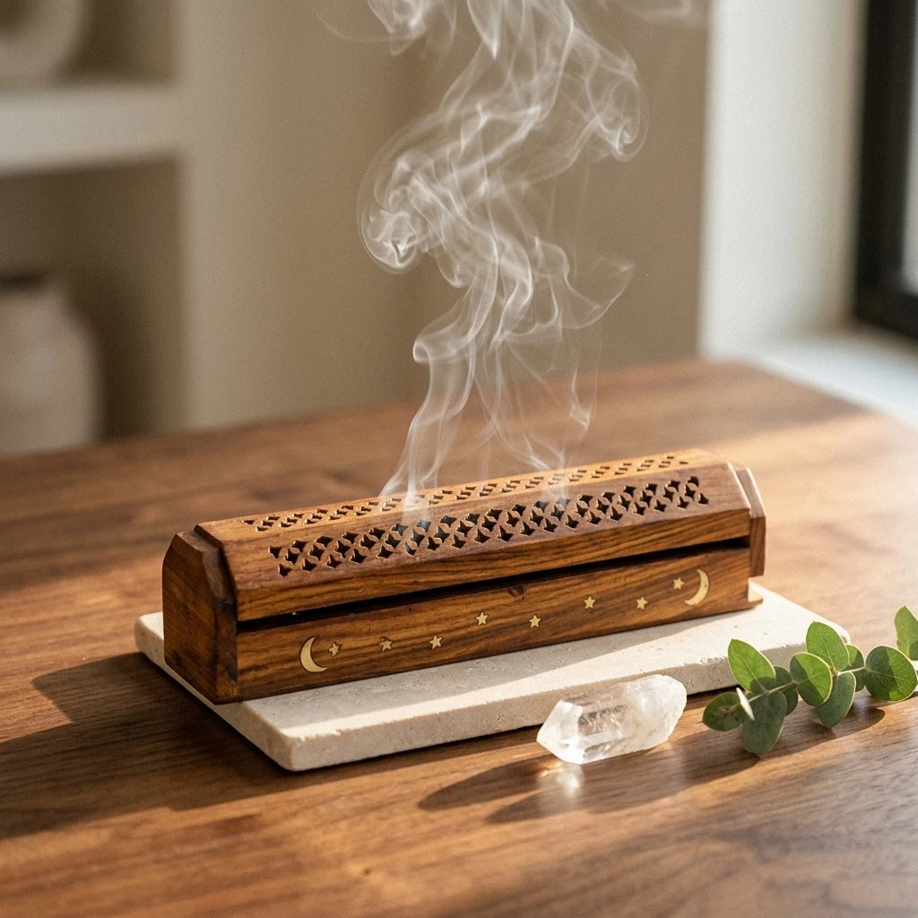 Incense box burner — Lifestyle Cleansing Ritual | Generated by Modelize