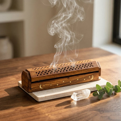Incense box burner — Lifestyle Cleansing Ritual | Generated by Modelize