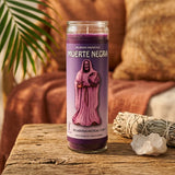 Devotional glass jar candle — Spiritual Altar Lifestyle | Generated by Modelize