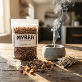 Incense resin grains — Ritual Lifestyle Scene | Generated by Modelize
