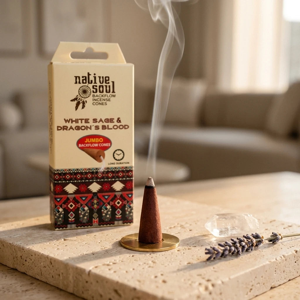 Backflow Incense Cones — Ritual Lifestyle | Generated by Modelize