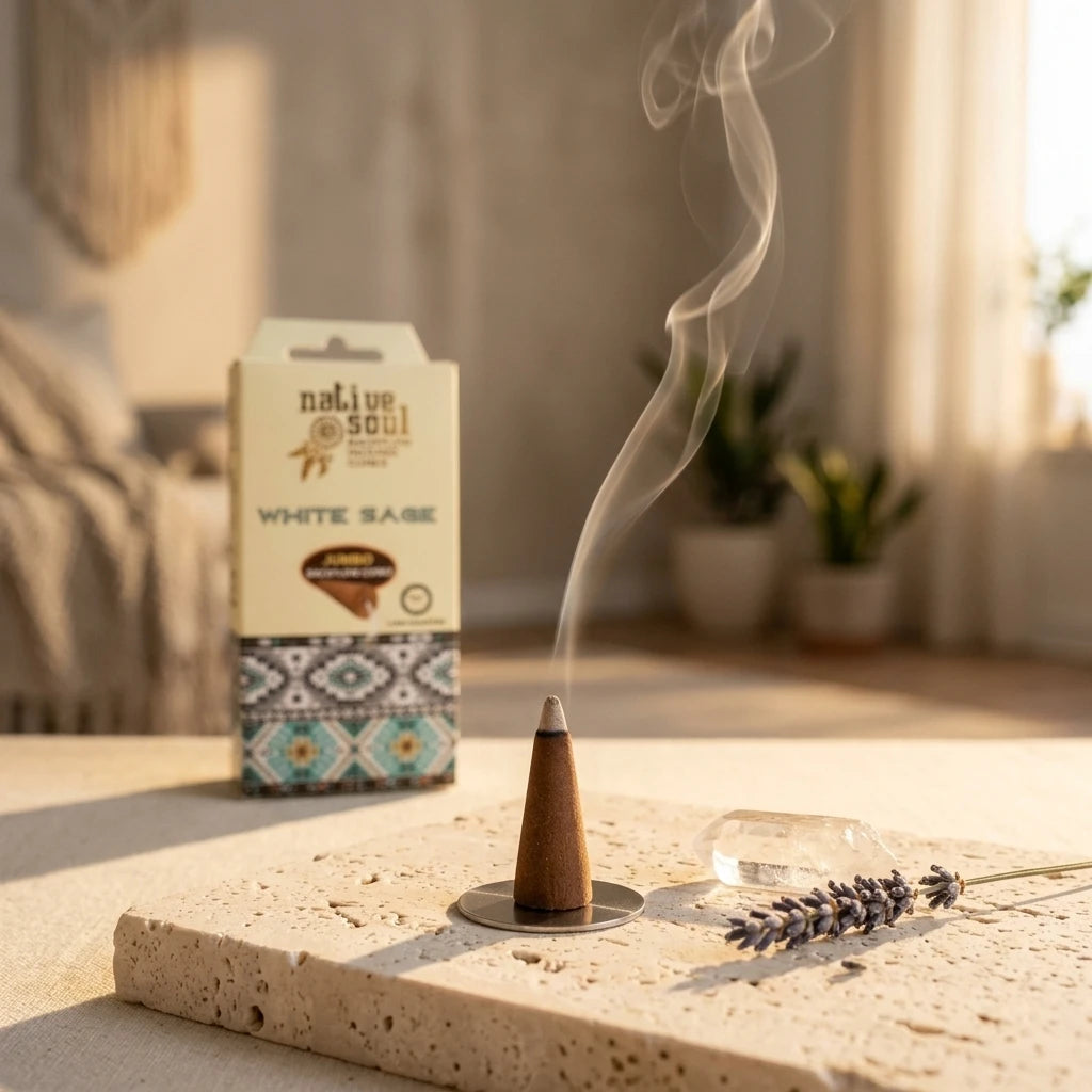 Backflow incense cones — Ritual Lifestyle | Generated by Modelize