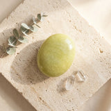Tumbled semi-precious stone — Spiritual Wellness Flat Lay | Generated by Modelize