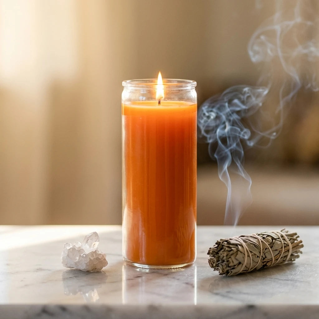 Ritual candle — Sacred Space Altar | Generated by Modelize