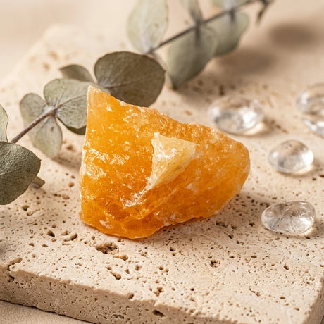 Rough mineral specimen — Wellness Lifestyle Scene | Generated by Modelize