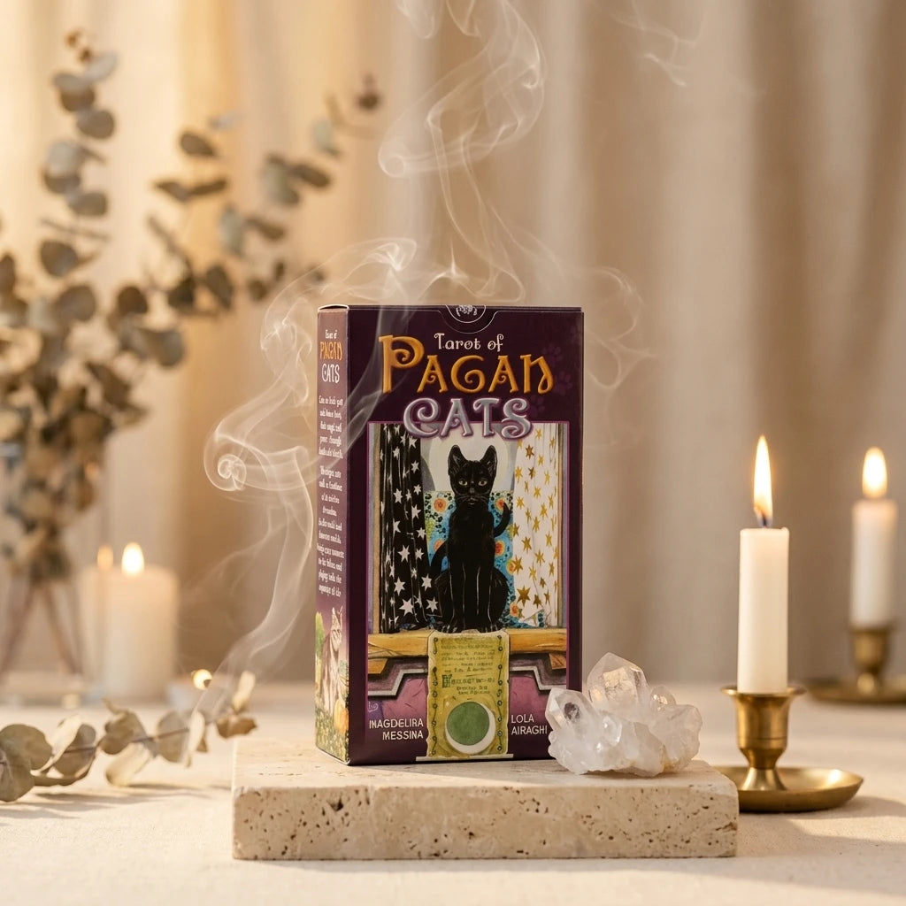 Tarot card deck box — Sacred Altar Lifestyle | Generated by Modelize