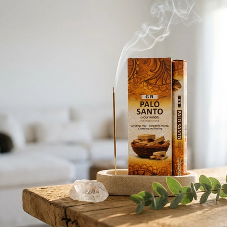 Incense sticks in hexagonal packaging — Spiritual Cleansing Ritual | Generated by Modelize