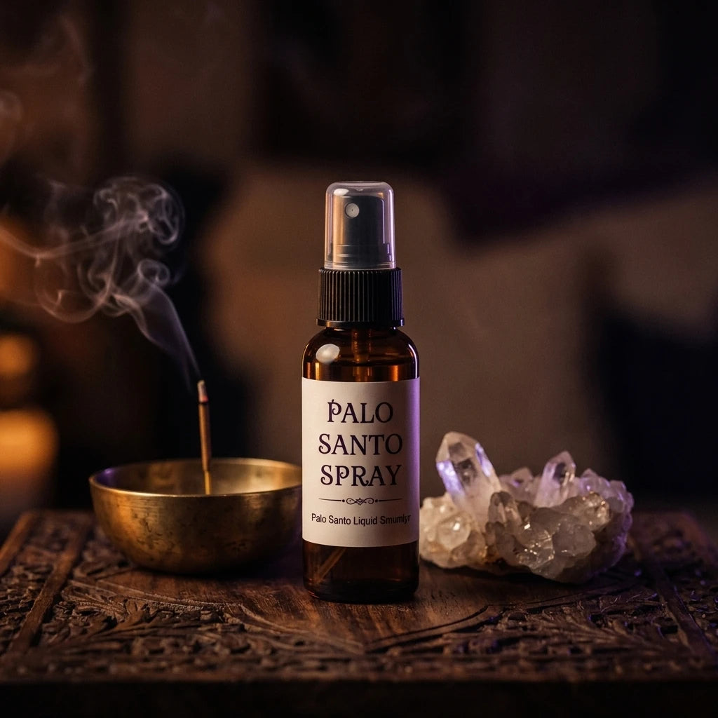 Apothecary room spray bottle — Mystical Home Altar Lifestyle | Generated by Modelize