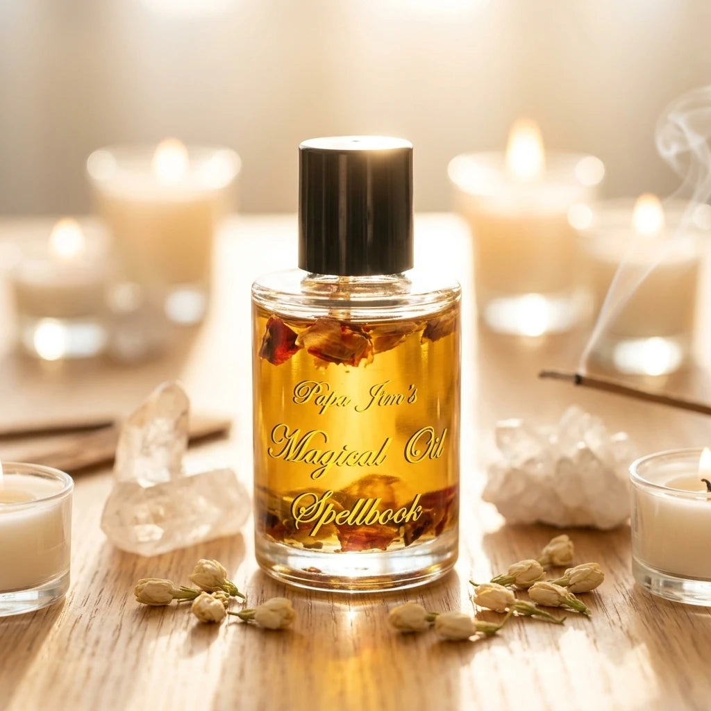 Magical/Ritual Oil — Sacred Altar Lifestyle | Generated by Modelize