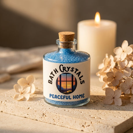 Apothecary bath salts — Apothecary Lifestyle Scene | Generated by Modelize