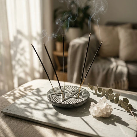 Incense stick holder — Cleansing Ritual Lifestyle | Generated by Modelize