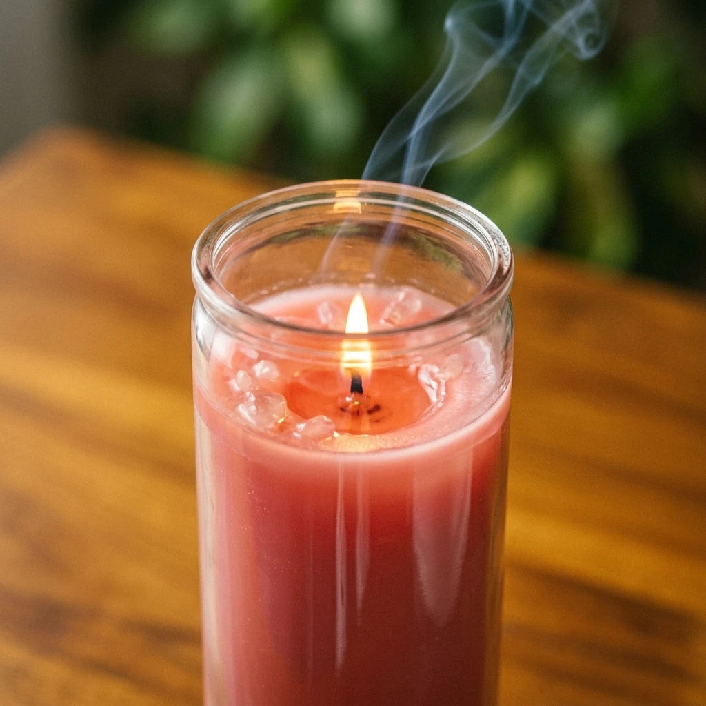 14-day jar candle — Glow and Texture Detail | Generated by Modelize