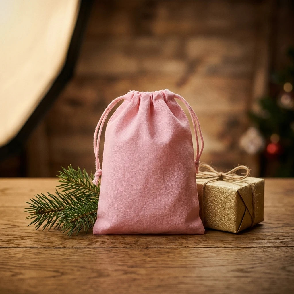 Pink Flannel Bag — product photo