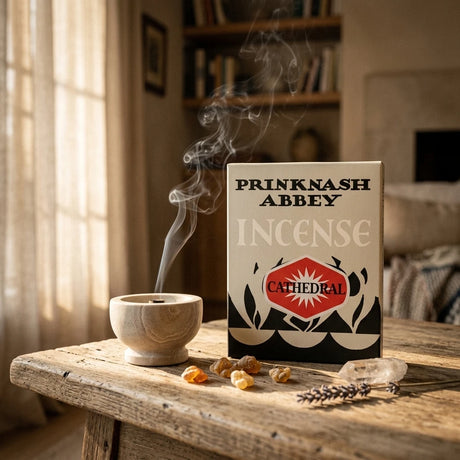 Incense packaging — Ritual Lifestyle Scene | Generated by Modelize