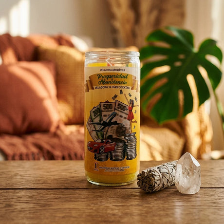 14-day spiritual jar candle — Spiritual Altar Lifestyle | Generated by Modelize