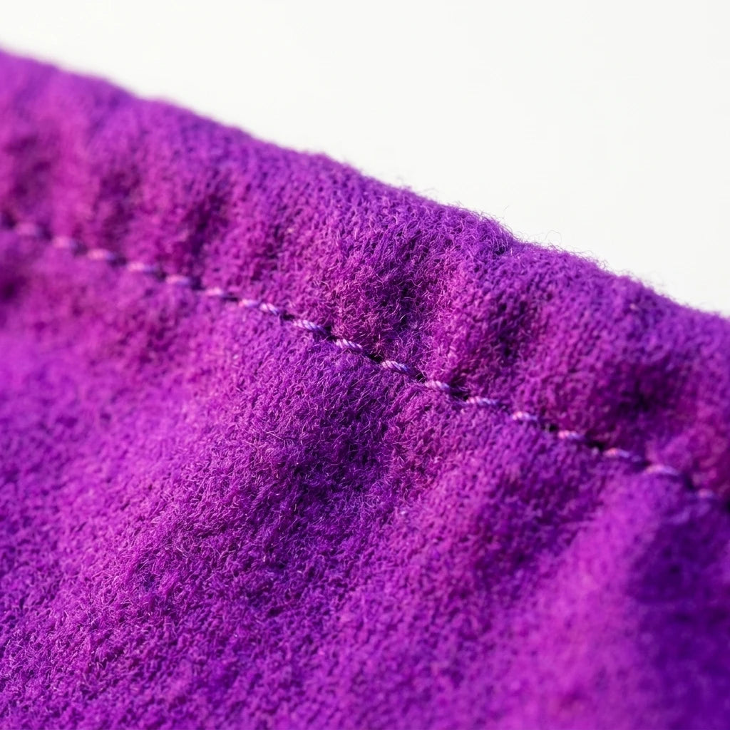Purple Flannel Bag — product photo