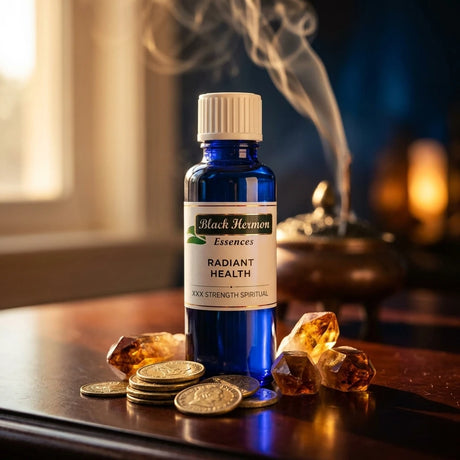 Apothecary glass bottle — Spiritual Abundance Ritual | Generated by Modelize