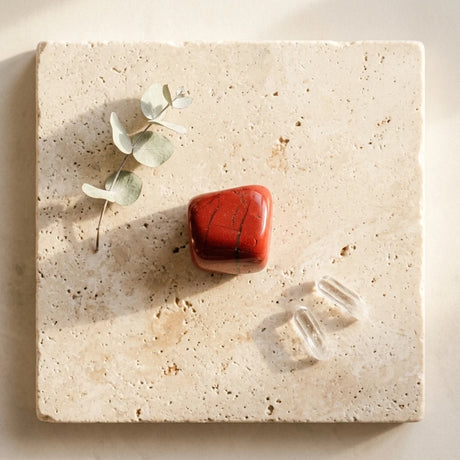 Red Jasper Tumbled Stone — product photo