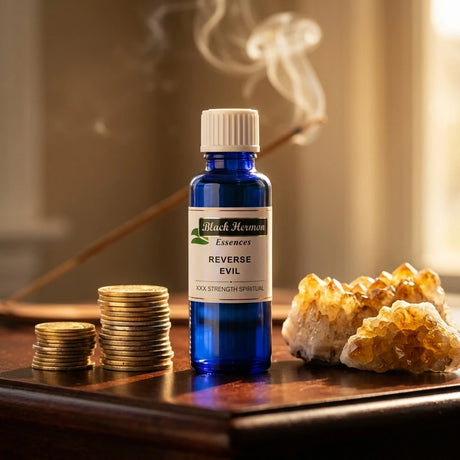 Apothecary oil bottle — Spiritual Abundance Ritual | Generated by Modelize
