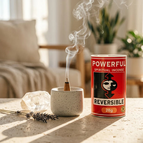 Incense powder tin — Cleansing Ritual Lifestyle | Generated by Modelize