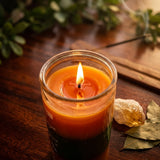 Ritual glass jar candle — Glow and Texture Detail | Generated by Modelize